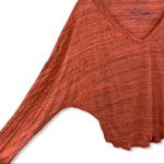 Planet Blue  space dye orange vneck dolman XS NEW‎ Photo 1