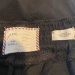 Anthropologie  Postmark black XS embroidered joggers. Photo 2