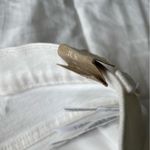 Madewell NWT White Ripped The Perfect Straight Vintage Jeans Photo 5