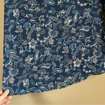PaperMoon ✨  Women’s Blue Floral Top Medium Photo 5