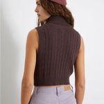 LA Hearts  Cable Knit Sweater Vest Photo 3