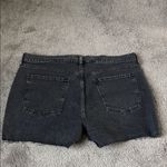 Old Navy  Black Mid Rise Denim Boyfriend Shorts SIZE 14 Photo 4