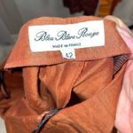 Vintage 90’s Bleu Blanc Rouge luxury linen blend 2 piece orange top pants NWT Size L Photo 11