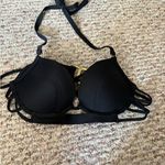Abercrombie & Fitch Padded Push-up Lace Front Strappy Swim Bikini Top- Size 34A Photo 4