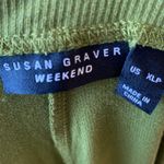 Susan Graver WEEKEND NWOT Jersey Knit Joggers Size XL Petite Sea Moss Green Photo 4