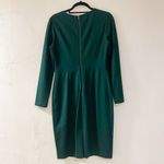 Trina Turk  Holiday Long Sleeve Sheath Christmas Dress in Forest Green Size 8 Photo 1