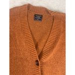 Abercrombie & Fitch brown aberceombie chunky knit cardigan pockets small button Photo 3