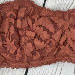 Free People  Intimately Bra SZ 34C Love Letters Convertible Strapless Paprika Photo 3