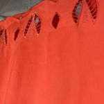 Market & Spruce  Coral Long Sleeve Dress Photo 2