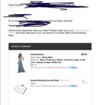 Azazie  Nessie bridesmaid dress dusty blue A10 Photo 2