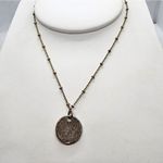 Aeropostale Aero 1987 Rhinestone Pendant Necklace Photo 2