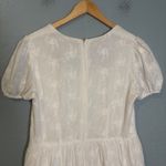 Gal Meets Glam Violetta White Embroidered Midi Dress Size 12 Petite Party Grad Photo 10