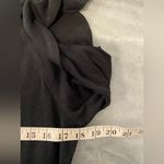 SO  Size L Black Sheer Mesh Back Long Sleeve Full Zip Hoodie Knit Sweatshirt Photo 8