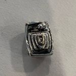 Vintage St. Kitts Cruise Ship Rare Charm Silver Photo 1