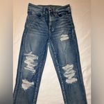 American Eagle Outfitters Ripped Skinny Jeans - Blue Photo 1