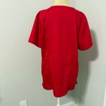 Cherokee  Red Women's Scrub Top Photo 5