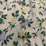 Mable Poplin Puff Sleeve Floral Dress Womens Size Large Cottage Prairie Green Photo 12