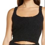 SKIMS  Cozy Knit Cropped Tank Top Black – Size L/XL - NWT Photo 0