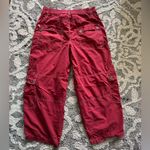 Urban Outfitters  Red Cargo Pants☁️ Photo 1