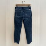 KANCAN High Rise Ankle Length Distressed Raw Hem Skinny Jeans Size 9/28 KC9244D Blue Photo 2