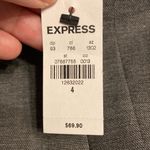 EXPRESS  Skirt size 4 brand new with tag color gray long 20” Photo 1