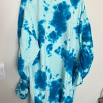 ASOS  blue tie dye sweater dress size 6 Photo 3