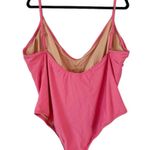 J.Crew NWT  Scoop Neck One Piece Barbie Pink Full Coverage Swimsuit Size 22 Photo 2