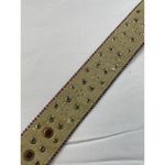 Pink Studded Leather Belt With Rhinestone Buckle SKIU 7590 Photo 5