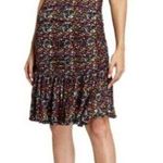 Tanya Taylor Effie Floral Printed Dress Womens Size XS Ruched Sleeve Multicolor Photo 0