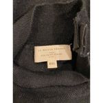 Sézane Sezane High Neck Shoulder Button Tab Jacob Jumper Sweater Black Women's Size XXL Photo 4