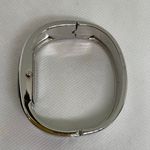 Vernier cuff bangle bracelet watch silver purple tone 20mm quartz 7” running Photo 6