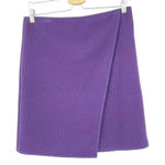 Boden Jacquard Faux Wrap Pencil Skirt Dark Eggplant Purple‎ Size US 8R Purple Photo 0