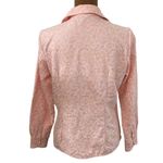 STO Susquehanna Trail Outfitters faux suede pink floral print western shirt sz S Photo 1