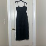 Revolve NWT Sau Lee Selena Lace Dress‎ in Black Size 6 Photo 4