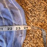 LC Lauren Conrad  Striped‎ Top Keyhole Back Casual Blouse XXL Photo 2