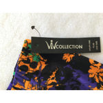 VV Collection Plus Size One Size Halloween Floral Print Leggings Orange Photo 4