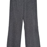 Sandro Sportswear Womens Size 6 Gray Tweed Button Pocket Wide Leg Trousers Pants Photo 0