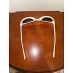 Sunglasses / Cat eye / White / EUC Photo 1