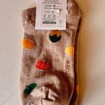 J.Crew Women's Fall Theme Multi-Color Pumpkin Ankle Socks One Size NWT Photo 0