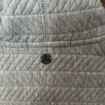 prAna Quilted Hadley Sweatshirt Jacket Full Zip Front Cotton Gray, Size S Photo 4