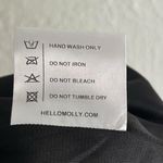 Hello Molly  Sequin Jumpsuit Twilight Romance Black Sz 4 Photo 8