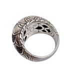 John Hardy Sterling Silver 925 Naga Lava Black Sapphire Dome Ring Cocktail .925 Photo 10