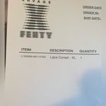 •the original• SAVAGE X FENTY Black Corset• Photo 2