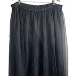 GoldStar‎ Women Maxi Skirt Black Chiffon Overlay Adjustable Whimsigoth Fairy Y2K Size undefined Photo 3
