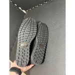 Stuart Weitzman  BLACK SUEDE LEATHER COMBAT ANKLE BOOTS SHEARLING SIZE‎ 7.5 Photo 5