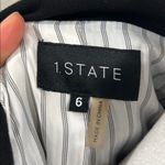 1. State $255  Women's Blue Wild One Panel Plaid One-Button Jacket Blazer Size 6 Photo 1