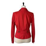 CAbi Little Red Jacket #3374 Tailored Ponte Knit Blazer Jacket Women’s Size 4 Photo 4