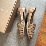 NIB ✨ Nisolo Leather Huarache Sandal, almond tan, size 7 Brown Photo 2