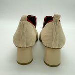 Vivaia Quinn Square Cream Minimalist Old Money Knit Comfort Loafer Heels NWB 9 Photo 4