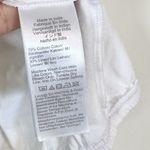 Madewell NWT Bubble Cotton Linen Blend Tee in White - Size: Extra Small Photo 3